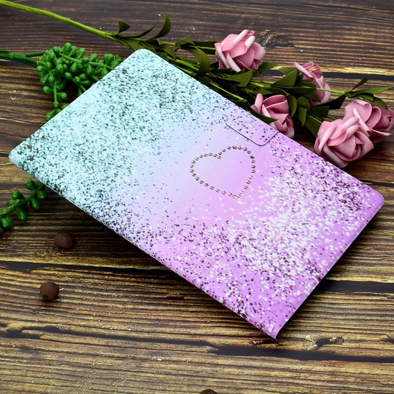 Θήκη για Samsung Galaxy Tab A7 Lite 8.7 T220 / T225, Origami, hearts