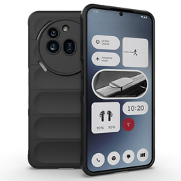 Θήκη για Nothing Phone 3A Pro, Gaming Shockproof, μαύρη