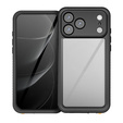 Θήκη για iPhone 17 Pro Max, αδιάβροχη IP68 Redpepper, μαύρο