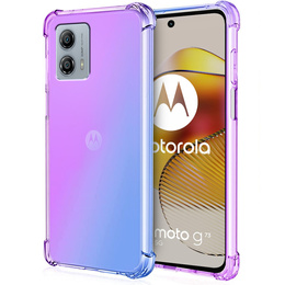 θήκη για το Motorola Moto G73 5G, Gradient Dropproof, Μωβ / μπλε