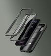 Θωρακισμένη θήκη για iPhone 12 / iPhone 12 Pro, Dexnor CamProtect MagSafe, μαύρη (Δύο πλαίσια)
