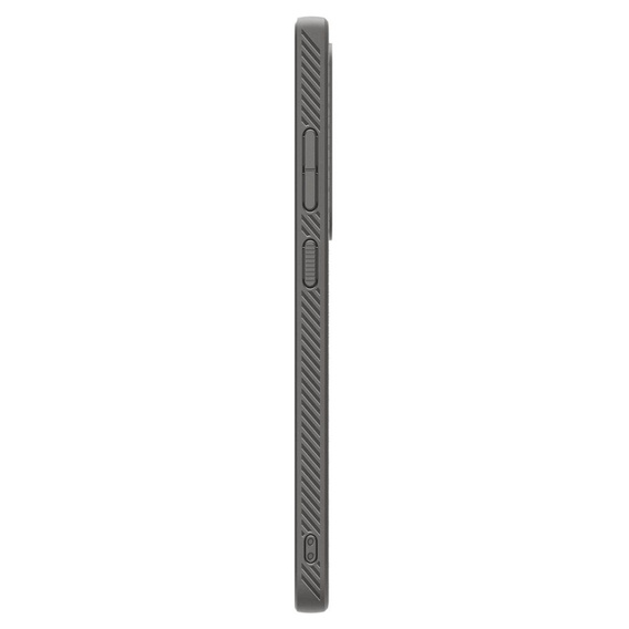 θήκη Spigen για Samsung Galaxy S25 Ultra, Liquid Air, γκρι + μετριασμένο γυαλί 9H