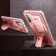 Θωρακισμένη θήκη για Samsung Galaxy Note 10 Plus, Dexnor Full Body, ροζ rose gold