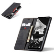 θήκη CASEME για Samsung Galaxy M33 5G, Leather Wallet Case, μαύρη
