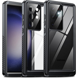 Αδιάβροχη θήκη IP68 για το Samsung Galaxy S23 Ultra, μαύρη