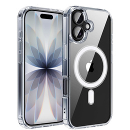 Θήκη για iPhone 17, για MagSafe, διάφανη