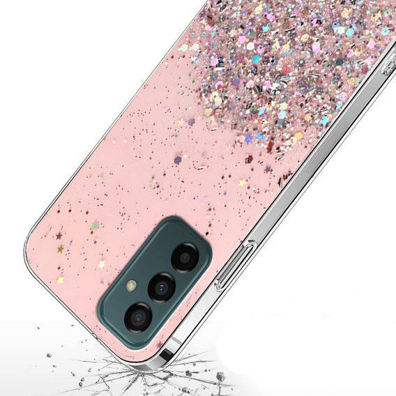 Θήκη για Samsung Galaxy M23 5G / M13, Glittery, ροζ