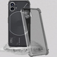 IMAK Θήκη για Nothing Phone 2, Dropproof, διαφανής / μαύρη