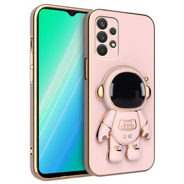 Θήκη για Samsung Galaxy A13 4G, Astronaut, ροζ rose gold