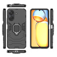 Θήκη για Xiaomi Redmi 13C / Poco C65, Kickstand Ring, μαύρη