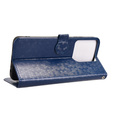 θήκη πτερύγιο για Motorola Moto G86 Power 5G, Wallet Rhombus, μπλε