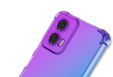 θήκη για το Motorola Edge 50 Fusion 5G, Gradient Dropproof, Μωβ / μπλε
