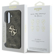 GUESS Θήκη για Samsung Galaxy A56 5G, 4G Big Metal Logo, καφέ