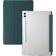 Θήκη για Samsung Galaxy Tab S9 Ultra, Smartcase Hybrid, με χώρο για γραφίδα, σκούρα πράσινη