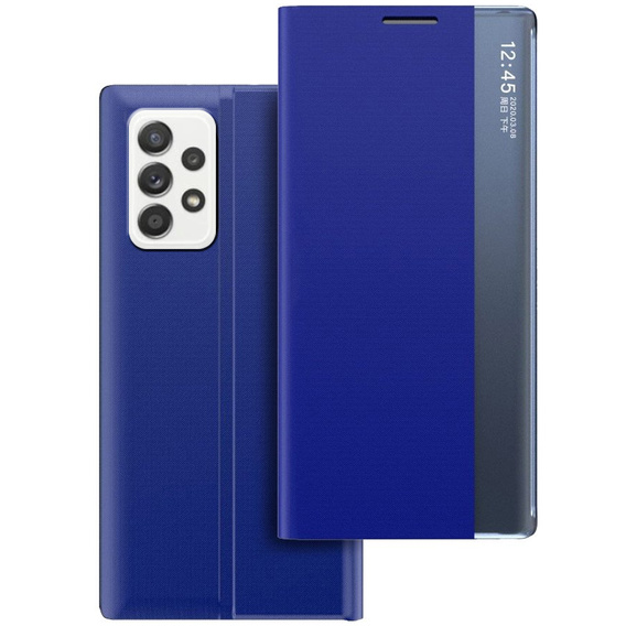 Η αναδιπλούμενη θήκη για το Samsung Galaxy A32 5G, Side View, μπλε