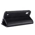 Θήκη με πτερύγιο για Samsung Galaxy A10, Split Leather Wallet, μαύρη