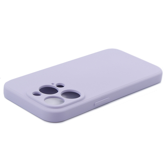 Θήκη για iPhone 15 Pro, Silicone Lite, μωβ