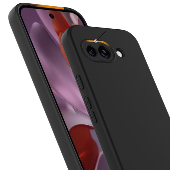Θήκη για Google Pixel 9A, Silicone MagSafe, μαύρη