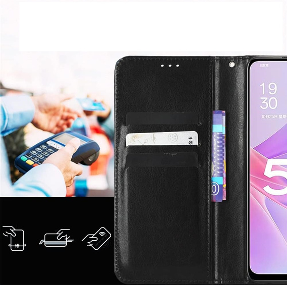 Θήκη με πτυσσόμενο κάλυμμα Crazy Horse Wallet για OnePlus 15R