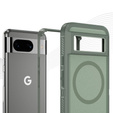 Θήκη με πλαίσιο για Google Pixel 8A, για MagSafe, πράσινη