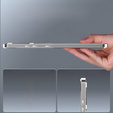 θήκη προστασίας κάμερας για το Samsung Galaxy S21 FE 5G, CamShield MagSafe, διαφανές / ασημί