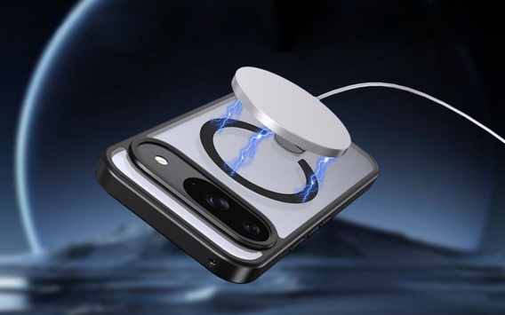 Υβριδική θήκη Fusion για Google Pixel 10 / 10 Pro, για MagSafe, με βάση, διάφανη