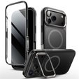 Θήκη Supcase για iPhone 17 Pro Max, IBLSN Ares Fip Magsafe, Μαύρο