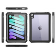 Αδιάβροχη θήκη IP68 για το iPad mini 8.3" 2021 (6 gen.) / iPad mini 8.3" 2024 (7 gen.), μαύρη