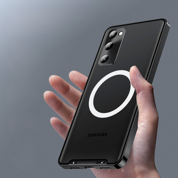 θήκη προστασίας κάμερας για το Samsung Galaxy S20 FE, CamShield MagSafe, διαφανής / μαύρη