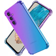 θήκη για το Samsung Galaxy M35, Gradient Dropproof, Μωβ / μπλε