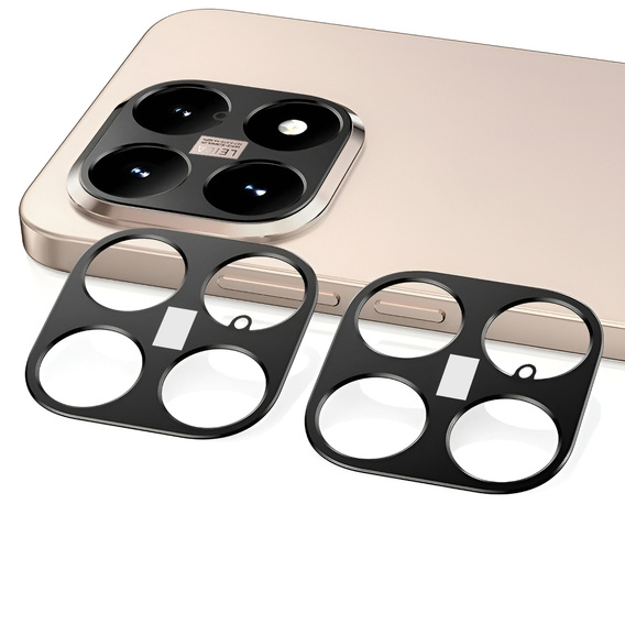 2x ERBORD μετριασμένο γυαλί για την κάμερα για το Xiaomi 15T Pro