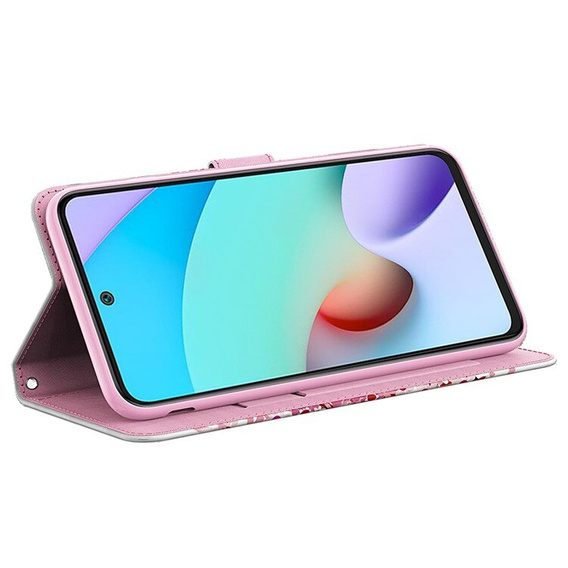 Θήκη με πτερύγιο για Xiaomi Redmi 13C / Poco C65, Wallet, Cat & Tree