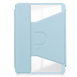Θήκη πληκτρολογίου για iPad Pro 11" 2024 (5 gen.), Rotary 360° Leather, γαλάζια
