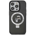 Θήκη Karl Lagerfeld Ring Stand Karl & Choupette MagSafe για iPhone 15 Pro