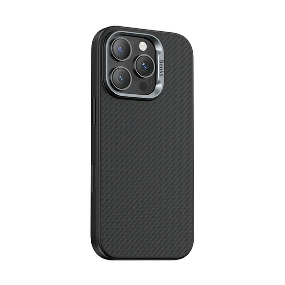 BENKS Kevlar Armor PRO Carbon Fiber 600D D065 θήκη για MagSafe για iPhone 16 Pro