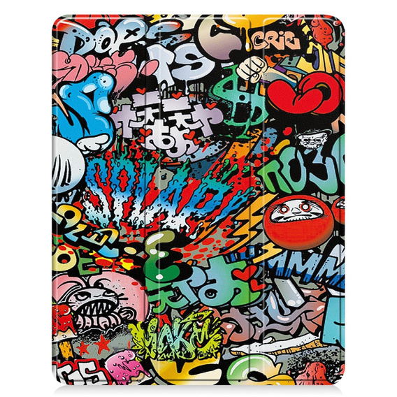 Θήκη για iPad Pro 13" 2024 (7 gen.), Smartcase, graffiti