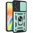 Θήκη για Oppo A98 5G, CamShield Slide, πράσινο