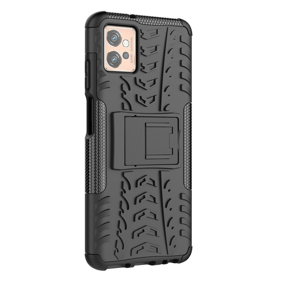Θήκη για Motorola Moto G32, Tire Armor, μαύρη