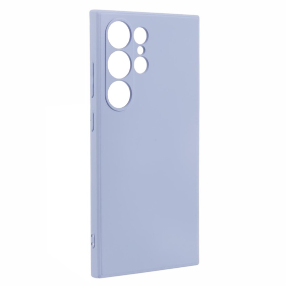 Θήκη για Samsung Galaxy S24 Ultra, Silicone Lite, μωβ