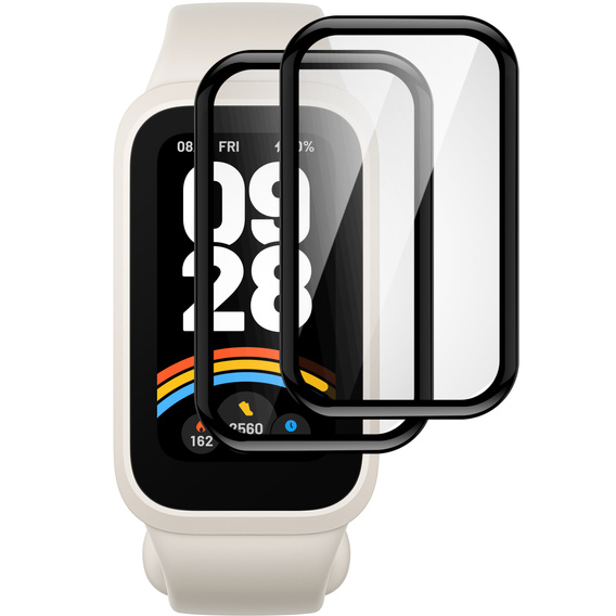 2x υβριδικό γυαλί ERBORD για Xiaomi Smart Band 9 Active