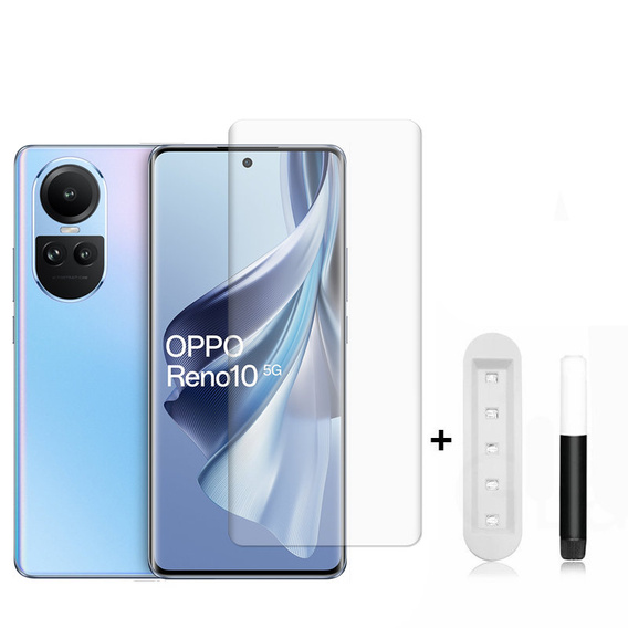Το γυαλί UV Tempered Glass για το Oppo Reno 10 / 10 Pro