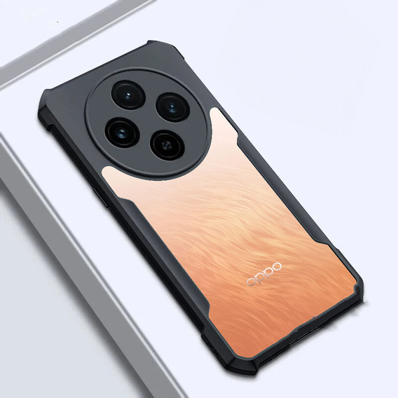 Θήκη για Oppo Reno 12FS / 12F, AntiDrop Hybrid, μαύρη