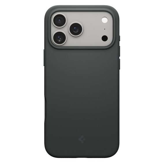 Θήκη Spigen για iPhone 17 Pro, σιλικόνη MagSafe, πράσινο της αβύσσου
