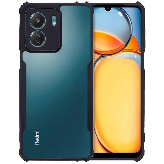 Θήκη για Xiaomi Redmi 13C / Poco C65, AntiDrop Hybrid, μαύρη