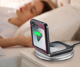 Θήκη για Samsung Galaxy Z Flip7 FE / Z Flip6, CASEME Litchi Leather, κόκκινη