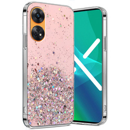 Θήκη για Oppo Reno8 T, Glittery, ροζ