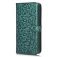 θήκη πτερύγιο για Realme C71, Wallet Rhombus, πράσινη