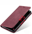 Θήκη για Samsung Galaxy A55, ERBORD Vintage, κόκκινη + Γυαλί για την οθόνη