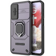 Θήκη για Samsung Galaxy M34, KickStand Camera Lens, μωβ