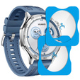 2x ERBORD μετριασμένο γυαλί για Huawei Watch GT 5 41mm, με πλαίσιο τοποθέτησης